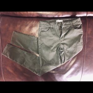 army green jeans